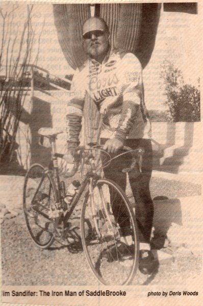 Ride - Dec 1993 - 24 Hour Endurance for Angel Tree - Article 1 Jim Sandifer